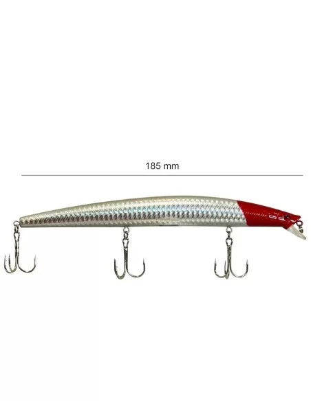 Yamashiro Long Jerk Artificiale da Spinning Barracuda e Spigole LG09 18.5 cm 24.5 gr Esche Artificiali Yamashiro