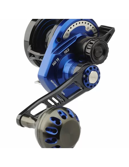 Savage Gear SGS10 Jigging Mulinello da Pesca 9 cuscinetti Mulinelli da traina Savage Gear
