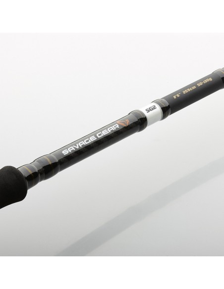 Savage Gear SG2 Power Game Rod Canne da Pesca Ideali per Grandi Esche Canne da pesca Savage Gear