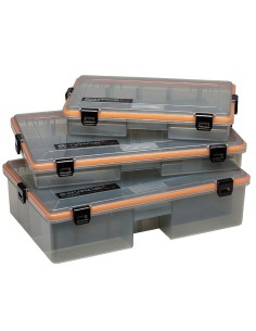 Savage Gear WP Lurebox Smoke Scatola Porta Artificiali 27.5X18X5 cm Cassette Pesca Savage Gear 2