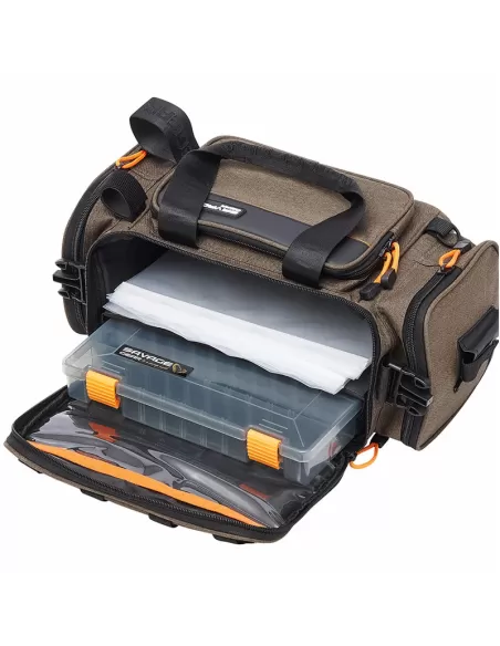 Savage Gear Specialist Soft Lure Bag Borsa Porta Attrezzatura Pesca 21x38 x22cm 10 litri Borse da pesca Savage Gear
