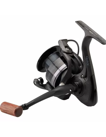 Dam Quick Darkside 4QF 6000S Mulinello da Pesca Stalking Manovella in Legno Mulinelli da Pesca Dam