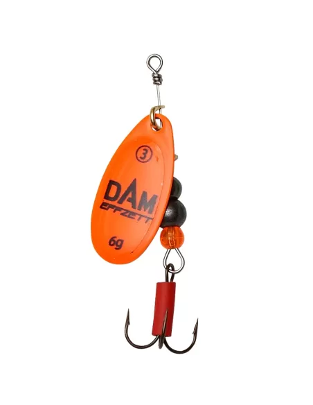 Dam Effzett Fluo Spinner Cucchiain Pesca Spinning 6 gr Esche Artificiali Dam