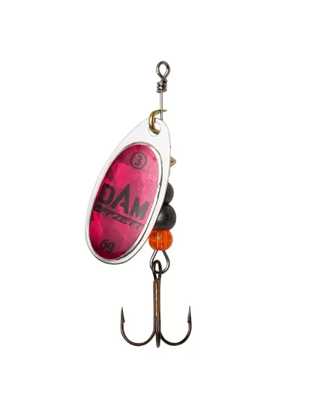 Dam Effzett Fluo Spinner Cucchiain Pesca Spinning 6 gr Esche Artificiali Dam