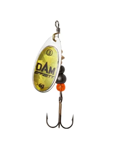 Dam Effzett Fluo Spinner Cucchiain Pesca Spinning 6 gr Esche Artificiali Dam