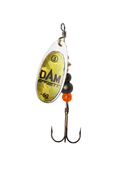 Dam Effzett Fluo Spinner Cucchiain Pesca Spinning 6 gr Esche Artificiali Dam