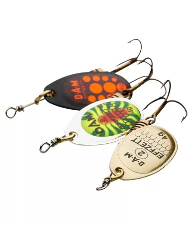 Dam Effzett Standard Spinner Cucchiaini Pesca Spinning 6 gr Esche Artificiali Dam