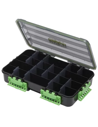 Madcat Tacklebox Scatola Impermeabile 4 Compartimenti Divisibili in 16 Posti Cat-Fishing Madcat