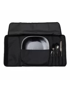 Prologic Blackfire Dinning Plate and Cutlery Set  2