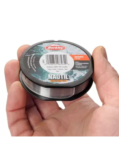 Berkley Nautil Inshore Fluorocarbon 50 mt Colore Clear