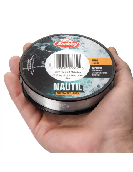 Berkley Nautil Surf Filo Conico 220 mt Speciale Surfcasting Fili da pesca Berkley