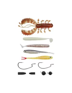 Berkley Finesse Kit Completo per la Pesca Street Fishing 11 pz Esche Artificiali Berkley 2