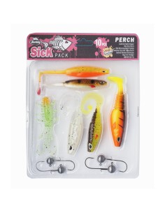 Berkley Sick Perch Pack 10 pcs Complete Kit for Spinning Fishing  2
