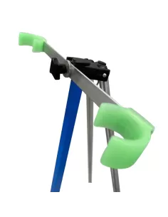 Kolpo Beach Pod Tripode Surfcasting in Alluminio 2 Canne 120 cm Accessori da pesca Kolpo 2