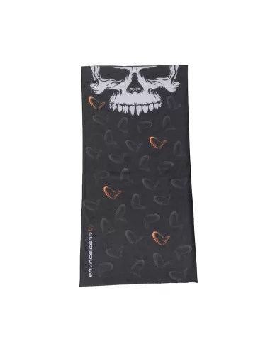 Savage Gear Scaldacollo Multi Funzione Motivo Teschio Stampato Scaldacollo Da Pesca Savage Gear