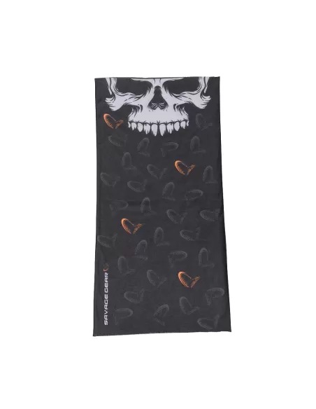 Savage Gear Scaldacollo Multi Funzione Motivo Teschio Stampato Scaldacollo Da Pesca Savage Gear