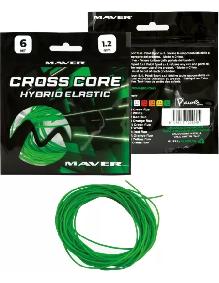 Maver Cross Core Elastico Imbrido per Roubaisienne 6 mt Elastici Roubaisienne Maver