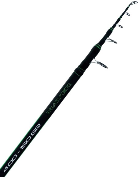Maver Rockfishing canna da Scogliera 4 mt 150 gr Canne da pesca Maver