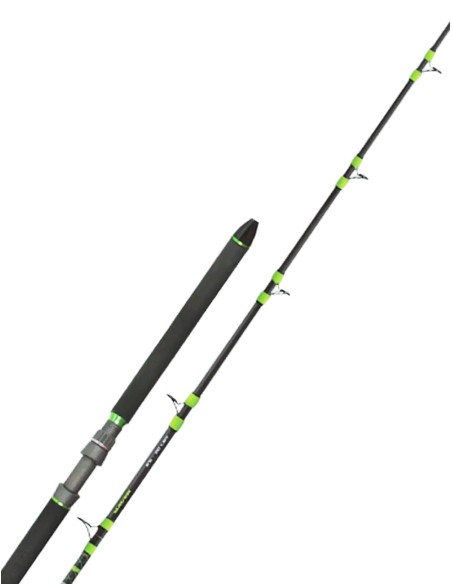 Maver MV-R Turner OffSet Canna da Pesca due Sezioni Montaggio Acid