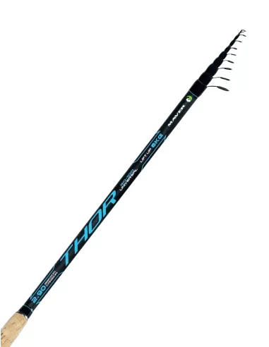Maver Thor Telescopica Canne da Pesca per Ogni Tipo di Pesca