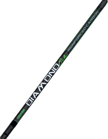 Maver Diamond Bolo Canna da Pesca in Carbonio a Fibre Intrecciate