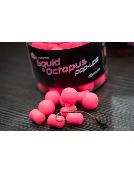 Dynamite Bite Squid & Octopus Fluoro Pop Up 15 mm Boilies Carpfishing Dynamite