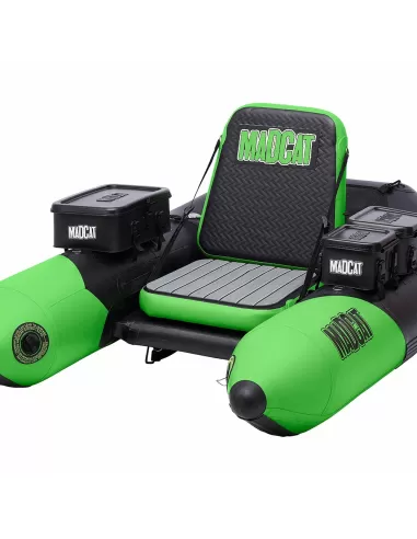 Mad Cat Belly Boat Predisposto per Utilizzo di Motori Elettrici Belly Boat e Canoe Madcat