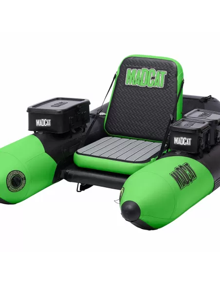 Mad Cat Belly Boat Predisposto per Utilizzo di Motori Elettrici Belly Boat e Canoe Madcat