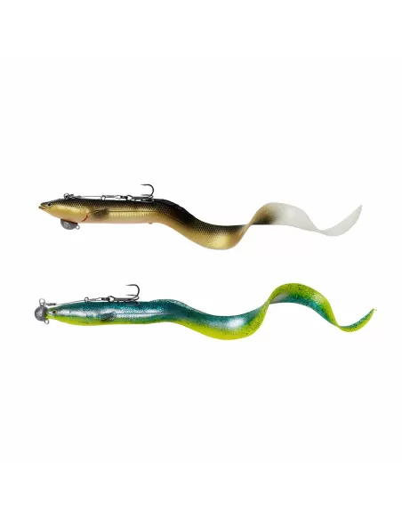 Savage Gear Teste Piombate a Sfera con Vite Doppio Anello Conf da 3pz