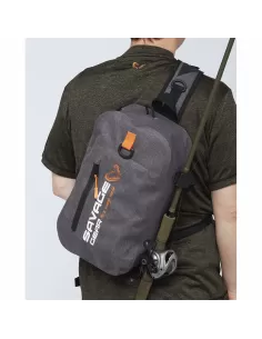 Savage Gear Aw Sling Rucksack Zaino Monospalla Porta Attrezzatura e Canna da Pesca Zaini Savage Gear 2