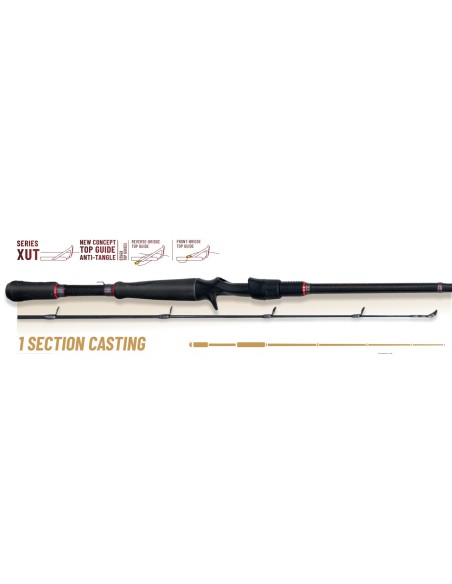 Herakles Calida Premium Canna Pesca Casting 1 Sezione Canne da pesca Herakles
