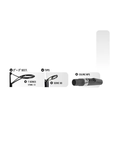Colmic Meridia Canna Beach Ledgering in 3 Sezioni 20/100 gr Canne Surf Casting Colmic