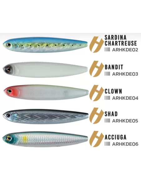 Herakles WTDOG Artificiale Offerta Per Grandi Predatori 125 HF mm 28 gr Floating Esche Artificiali Herakles