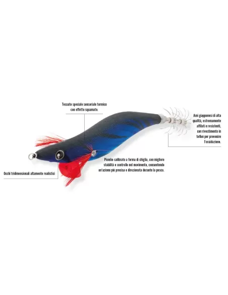 Akami Totanara Koro 3.0 egi 92 mm 15 gr Totanare e polpare Akami