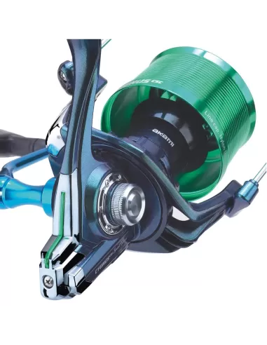 Akami Cygnus Special edition Mulinello Surfcasting 10 Cuscinetti Doppia Bobina Mulinelli da Pesca Akami