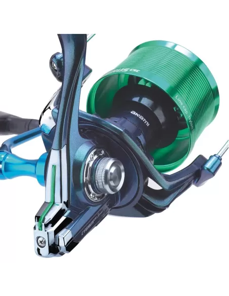 Akami Cygnus Special edition Mulinello Surfcasting 10 Cuscinetti Doppia Bobina