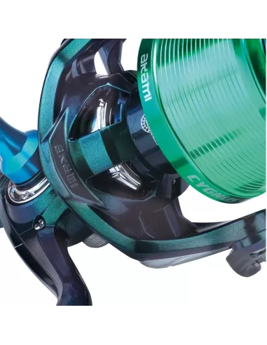 Akami Cygnus Special edition Mulinello Surfcasting 10 Cuscinetti Doppia Bobina Mulinelli da Pesca Akami