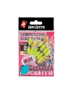 Akami Competition Surf Float Yellow 12 pz Stopper Akami 2