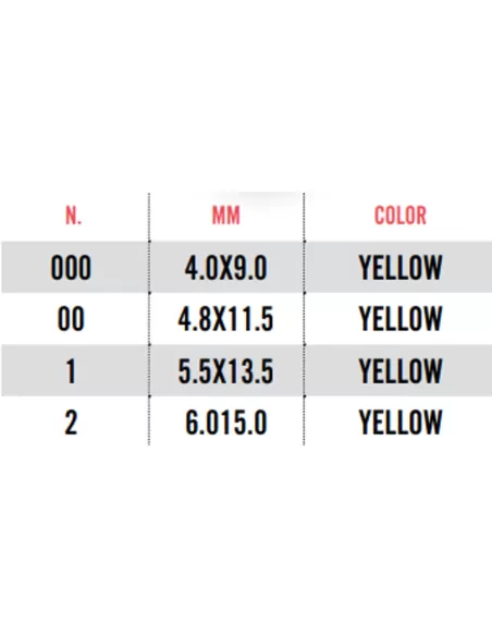 Akami Competition Surf Float Yellow 12 pz Stopper Akami
