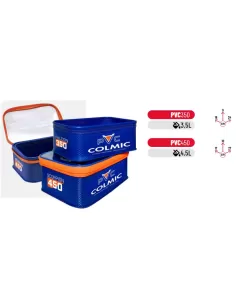 Colmic PVC containers Combo Scorpion 450 + Falcon 350 2pcs 2