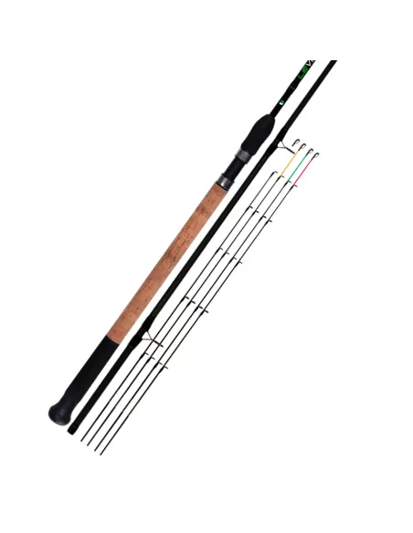 Maver Levia Feeder Canna da Pesca in Carbonio 4 Vettini