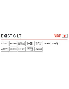 Daiwa Exist G LT Mulinello da Pesca Monoscocca in MAgnesio Mulinelli da Pesca Daiwa 2