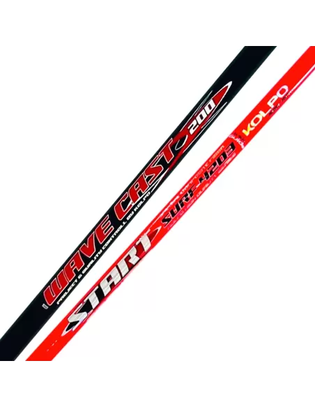 Kolpo Start Surf Canna da Pesca Surfcasting 3 Sezioni 4.20 mt 200 gr