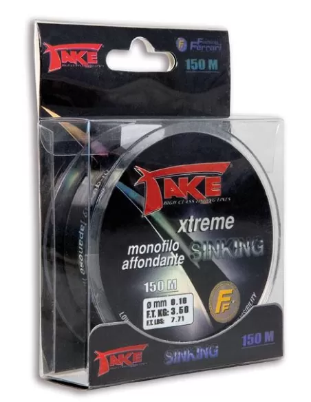 Take Xtreme Sinking 150mt Fili da pesca Take
