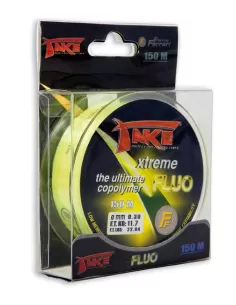 Take Xtreme Fluo 150mt Bobina Singola Fili da pesca Take