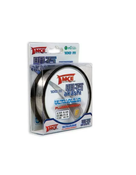 Fluorocarbon Take Akashi UltraClear 100Mt Fili da pesca Take