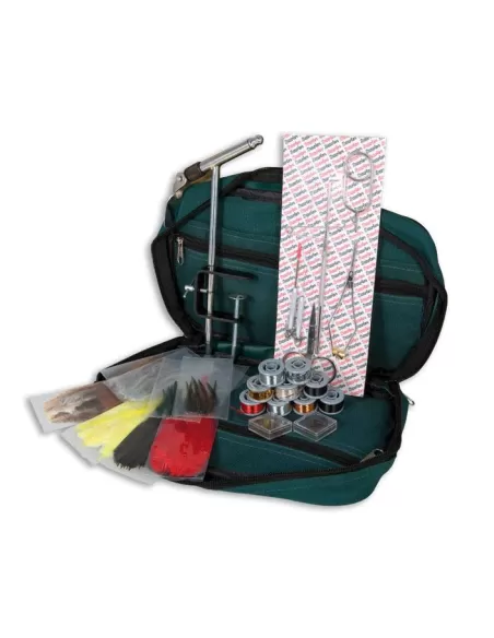 Tools and materials preparation kit flies tote bag