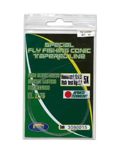 Finale conico Fly conic Pesca a mosca Lineaeffe