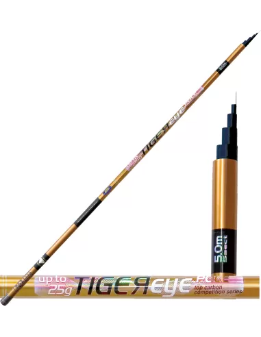 Canna da pesca - Tiger eye Pole Canne da pesca Lineaeffe