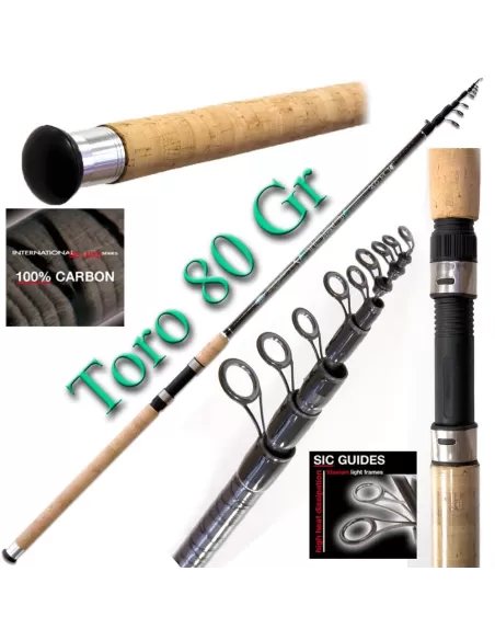 Canna da pesca - Toro 80gr Canne da pesca Lineaeffe